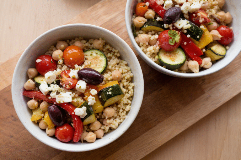 Mediterranean Couscous Bowls: Your New Meal Prep Obsession