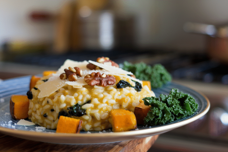 Butternut Squash & Kale Risotto: The Comfort Food Upgrade You Need
