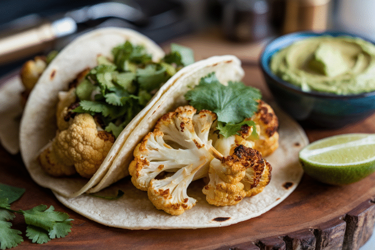 Why These Roasted Cauliflower Tacos Will Own Your Taste Buds