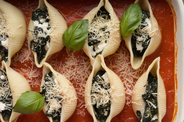Spinach & Feta Stuffed Shells: The Lazy Gourmet’s Secret Weapon