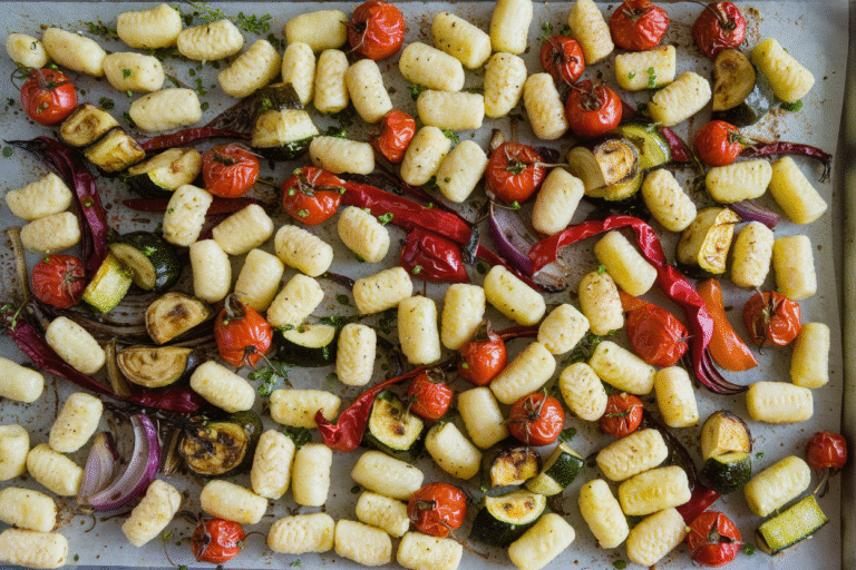 Sheet Pan Gnocchi with Roasted Veggies: The Lazy Genius Dinner You Need