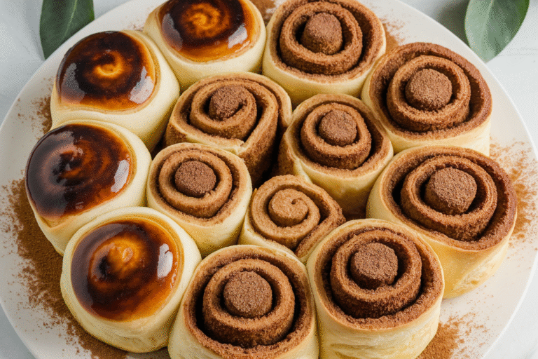 Soft Cinnamon Rolls (Plant-Based Dough)