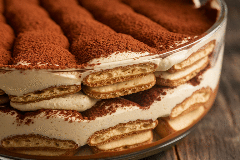 Tiramisu with Cashew Cream Layers: The Dessert That’ll Make You Question All Life Choices
