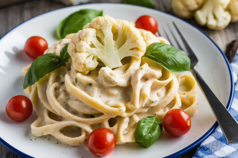 Cauliflower Alfredo Pasta (Creamy & Dairy-Free): The Sauce That Tricks Everyone