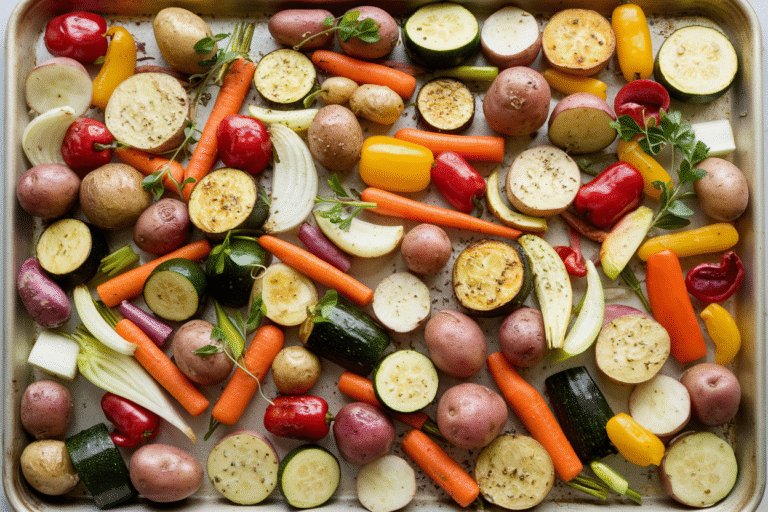 Oven-Roasted Veggie Sheet Pan Dinner: The Lazy Genius Meal You Need