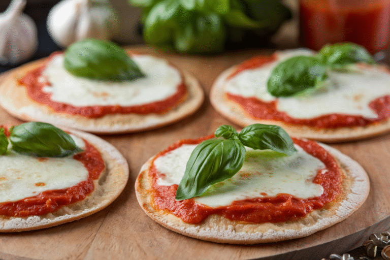 Margherita Flatbread Pizzas: The Lazy Genius’s Dinner Win