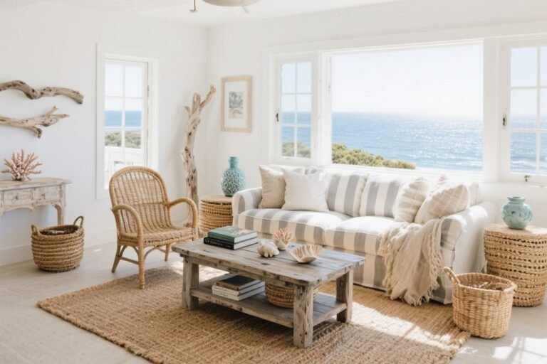 10 Coastal Living Room Decor Ideas That Feel Like a Breezy Vacation