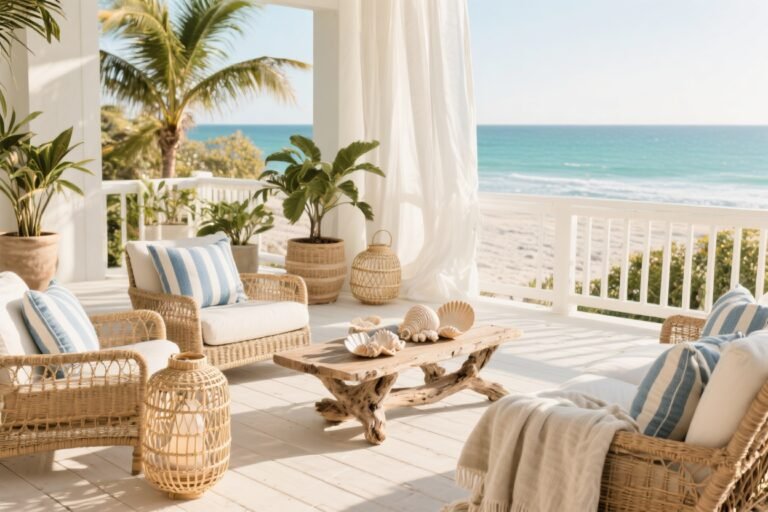 11 Outdoor Coastal Living Ideas for Patios & Porches You’ll Want to Copy