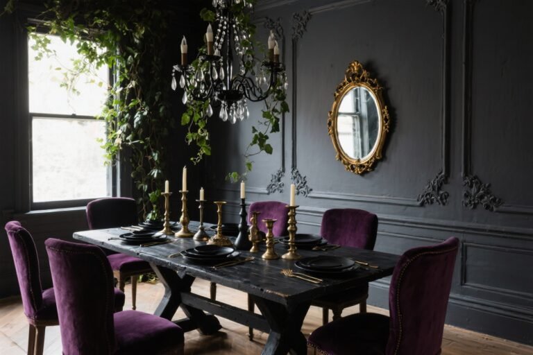 5 Budget-friendly Gothic Dining Room Styling Tips That Look Luxe