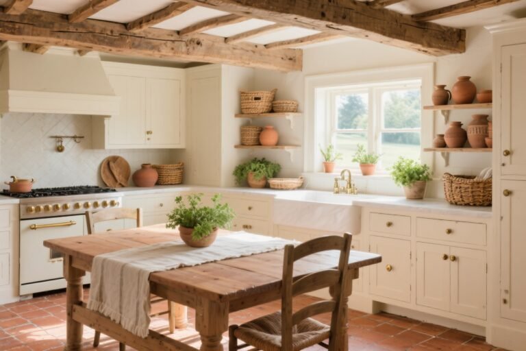 8 Farm Cottage Kitchens With Earthy Tones You’ll Want to Copy Asap