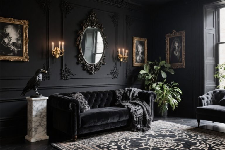 8 Gothic Wall Art Ideas to Add Haunting Chic You’ll Actually Love
