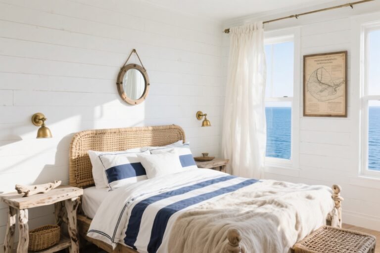 8 Maritime Bedroom Ideas That Feel Like a Chic Seaside Escape