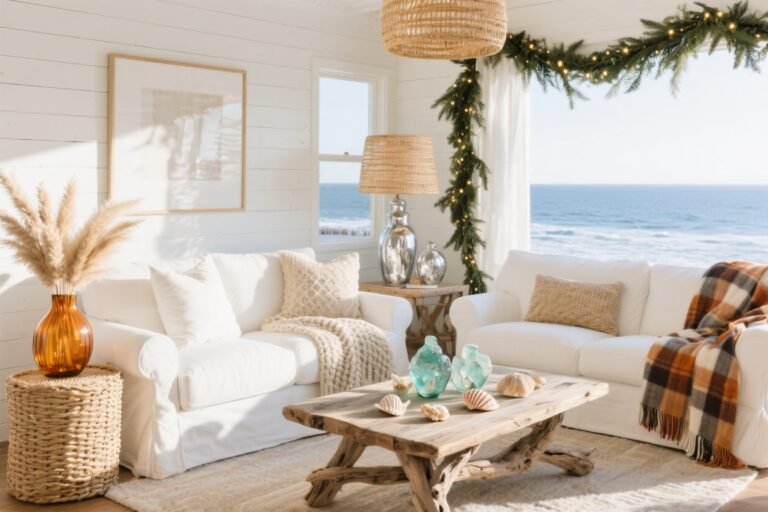 8 Seasonal Coastal Decor Ideas That Feel Fresh From Summer to Holidays